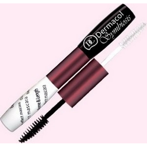 Dermacol Symbiosis Double Effect Mascara Farbton schwarz 2 x 5 ml