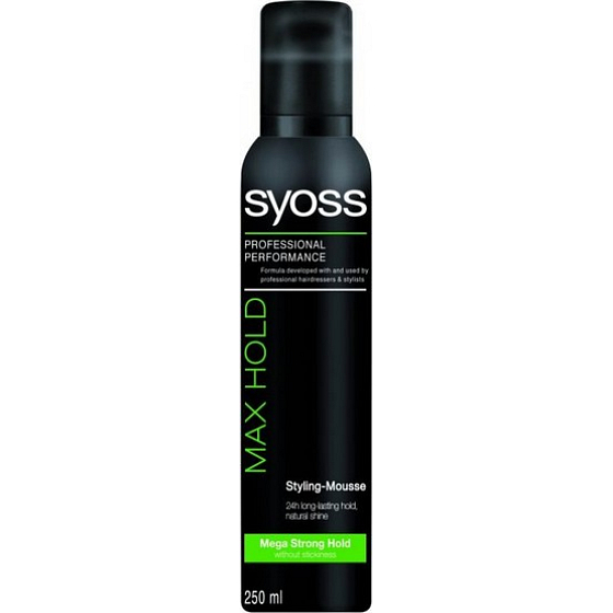 Syoss Max Hold Megasile Fixierung Maximaler Kontrollschaumhärter 250 ml