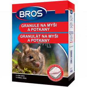 Bros Maus und Rattengranulat 4 x 25 g