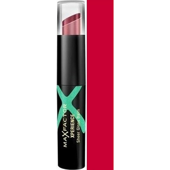 Max Factor Xperience Glanzbalsam Lippenbalsam 04 Roter Granat 3,6 g