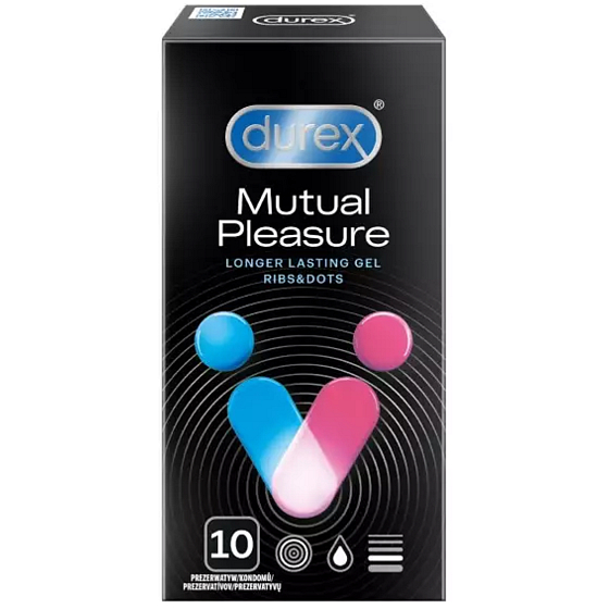Durex Mutual Pleasure Kondom Nennbreite: 56 mm 10 Stück