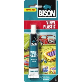 Bison Vinyl Kunststoffkleber für plastifizierte Kunststoffe mit 25 ml wasserdichtem Patch