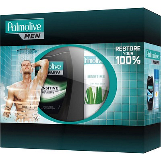 Palmolive Men Erfrischendes Duschgel 250 ml + Schaum 200 ml, Kosmetikset
