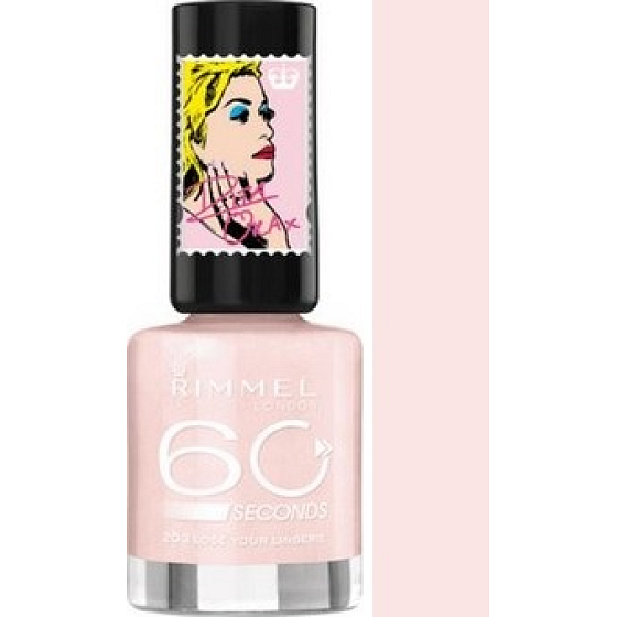 Rimmel London 60 Seconds von Rita Ora Nagellack 203 Lose Your Lingerie 8 ml