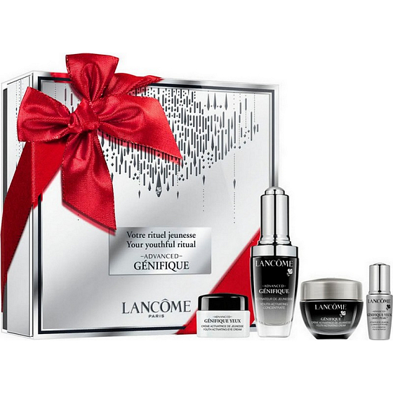 Lancome Advanced Génifique Hautserum 30 ml + Creme 15 ml + Augenserum 5 ml + Augencreme 5 ml, Kosmetikset