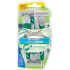 Wilkinson Sword Quattro Titanium Sensitive 4-Klingen-Rasierer für Männer 3 Stück