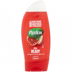 Radox Feel Ready Granatapfel & Red Apple Scent Duschgel 250 ml