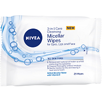 Nivea Micellare Reinigungstücher 3in1, 25 St.
