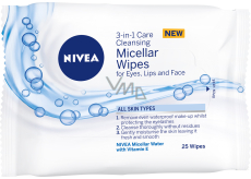 Nivea Micellare Reinigungstücher 3in1, 25 St.