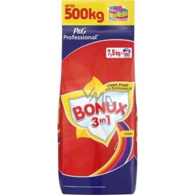 Bonux Color 3 in 1 Waschpulver für farbige Wäsche 100 Dosen 7,5 kg