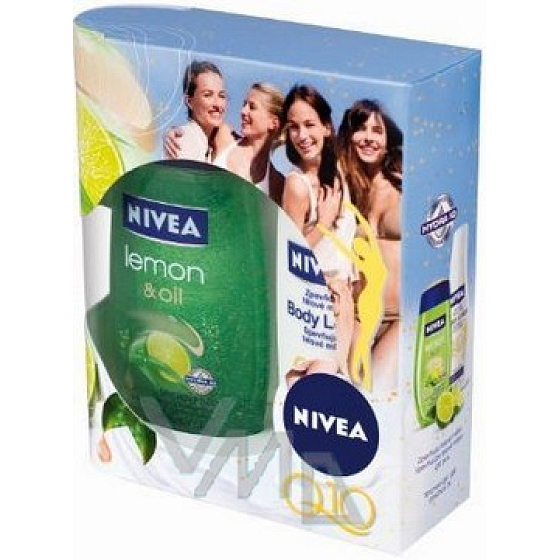 Nivea Kazlemon Körperlotion 250 ml + Duschgel 250 ml, Kosmetikset für Frauen