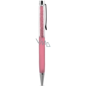 Nekupto Für Sie Kugelschreiber mit Kristallen rosa