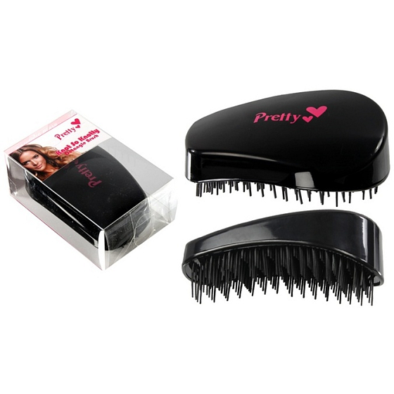Pretty Knot So Knotty Detangle Brush Haarbürste schwarz