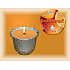 Lima Ozona Orange Duftkerze 115 g