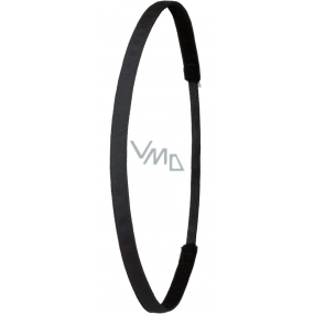 Ivybands Anti-Rutsch-Stirnband schwarz Unisex, 1 cm