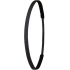 Ivybands Anti-Rutsch-Stirnband schwarz Unisex, 1 cm