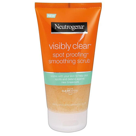 Neutrogena Visibly Clear Spot Proofing glättendes Gesichtspeeling 150 ml