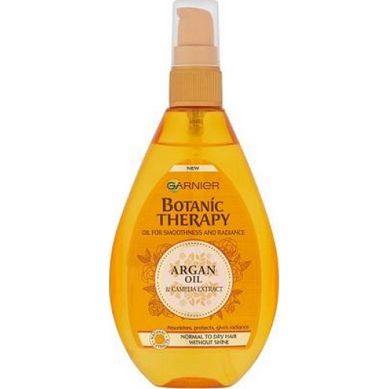 Garnier Botanic Therapy Arganöl & Camelia Extrakt pflegendes Öl für stumpfes, schwer zu handhabendes Haar 150 ml
