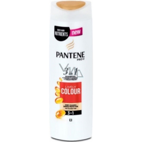 Pantene Pro-V Lively Color Shampoo, Spülung und Intensivpflege 3 in 1.225 ml