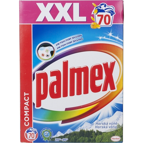 Palmex Mountain Duft Universal Waschpulver 70 Dosen 4,9 kg Box