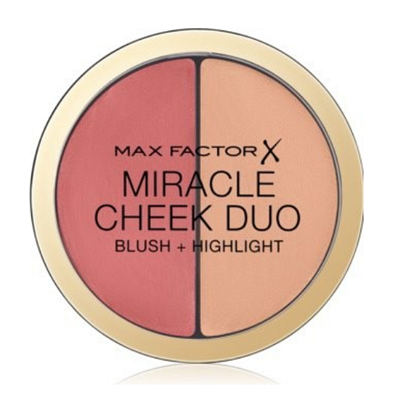 Max Factor Miracle Cheek Duo Creme Rouge und Aufheller 20 Brown Peach & Champagne 11 g
