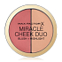 Max Factor Miracle Cheek Duo Creme Rouge und Aufheller 20 Brown Peach & Champagne 11 g