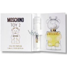 Moschino Toy 2 parfümiertes Wasser für Frauen 1 ml mit Spray, Fläschchen