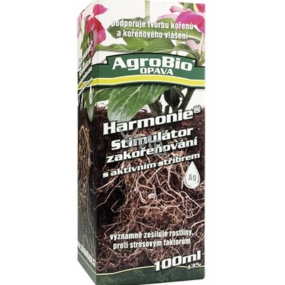 AgroBio Harmonie Wurzelstimulator mit aktivem Silber, stärkt Pflanzen und unterstützt die Wurzelbildung 100 ml
