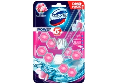 Domestos Power 5 Pink Magnolia WC starrer Block 2 x 55 g