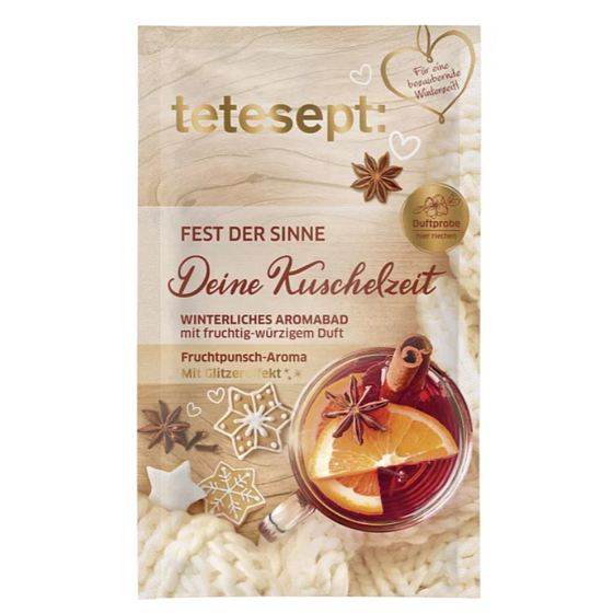 Tetesept Winterverwöhnung Badesalz 60 g