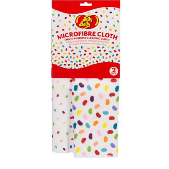 Jelly Belly Mikrofasertuch Universal Mikrofasertuch 32 x 32 cm 2 Stück