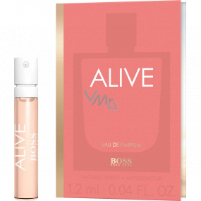 Hugo Boss Boss Alive parfümiertes Wasser für Frauen 1,2 ml mit Spray, Fläschchen