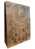 Nekupto Geschenk Kraft Tasche 27 x 28 x 10 cm Dreamcatcher