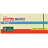 Tesa Office Notes selbstklebender Notizblock 50 x 40 mm gelb 3 x 100 Stück