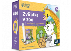 Albi Magic Reading Elektronischer Bleistift 2.0 + interaktives Hörbuch "Tiere im Zoo", ab 3 Jahren
