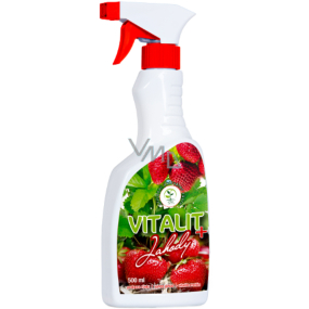 Bio-Enzyme Vitalit+ Erdbeeren natürliches Biostimulans für Pflanzenwachstum und Vitalität 500 ml Spray