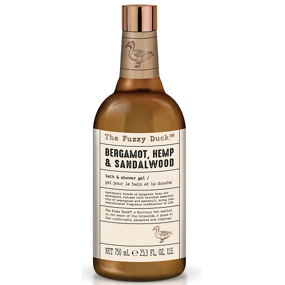 Baylis & Harding Bergamotte, Hanf und Sandelholz Duschgel für Männer 750 ml