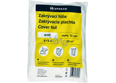 Spokar Profi zakrývací fólie na malování, 12 µ, 20 m², 4 × 5 m