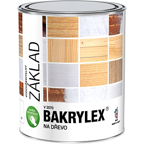 BAKRYLEX Primer Grundierung Farbe für Holz V2070, 800 g
