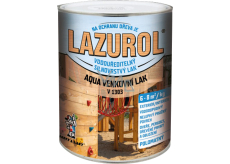 Lazurol Aqua v1303 silnovrstvý polomatný lak na dřevo, 2 kg