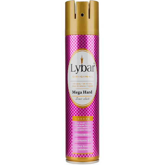 Lybar Mega stark straffendes Haarspray 250 ml