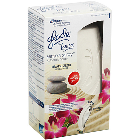 Glade Sense & Spray Japanischer Garten automatischer Lufterfrischer 18 ml Spray