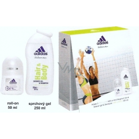 Adidas Action 3 Pro Clear Roll-on Ball Deo 50 ml + Duschgel 250 ml, Kosmetikset