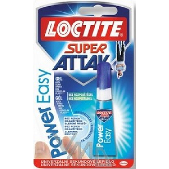 Loctite Super Attak Power Easy Universal-Sofortkleber 3 g