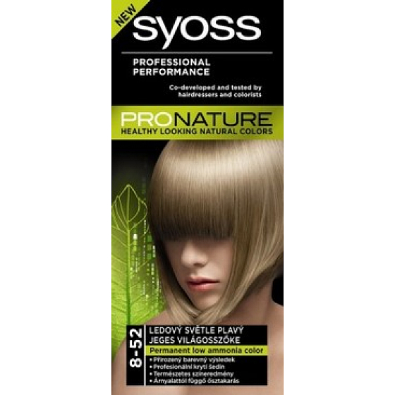 Syoss ProNature Langlebige Haarfarbe 8-52 Icy Light Fawn