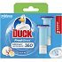 Duck Fresh Discs Sea-Duft-WC-Gel für hygienische Sauberkeit und Frische Ihrer Toilettenersatzfüllung 2x36 ml