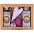Bohemia Gifts Lavendel Duschgel 100 ml + Ölbad 100 ml + 2x Patchwork, Kosmetikset