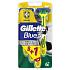 Gillette Blue 3 Special Edition Rasierer 3 Klingen für Herren 6 Stück gelb