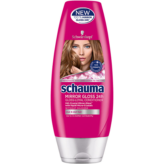 Schauma Mirror Gloss 24h Haarbalsam ohne Glanz 200 ml