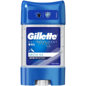 Gillette 3x System Arctic Ice Antitranspirant Deodorant Stick Gel für Männer70 ml